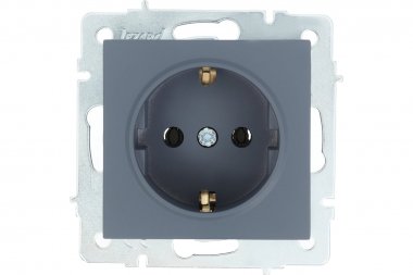 Фотография товара 'Lezard 742-3488-122 VESNA Розетка с/з керамика'