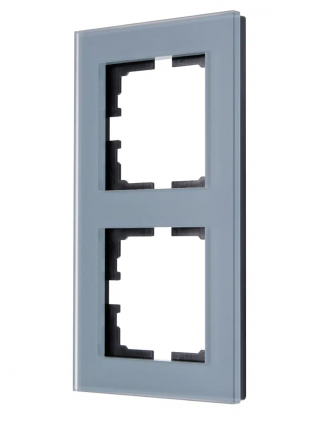 Фотография товара 'Lezard 742-M7080-152 VESNA Рамка акриловая 2-ая вертикальная б/вст'