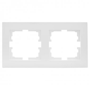 Фотография товара 'Lezard 742-4300-152 VESNA Рамка 2-ая вертикальная б/вст'