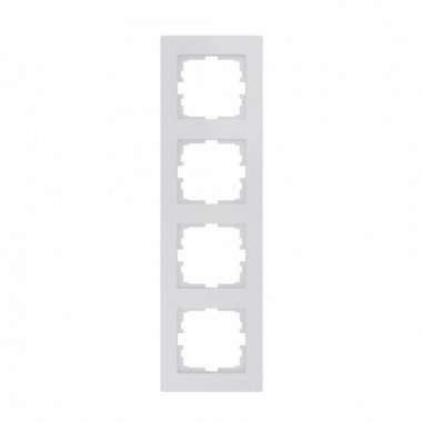 Фотография товара 'Lezard 742-0200-154 VESNA Рамка 4-ая вертикальная б/вст'