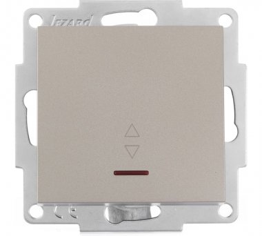 Фотография товара 'Lezard VESNA Выключатель проходной с подсветкой, 742-3788-114'