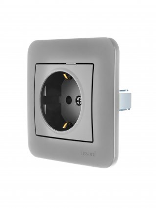 Фотография товара 'Lezard 7081-3535-122B ASTI Розетка с/з ПБТ'
