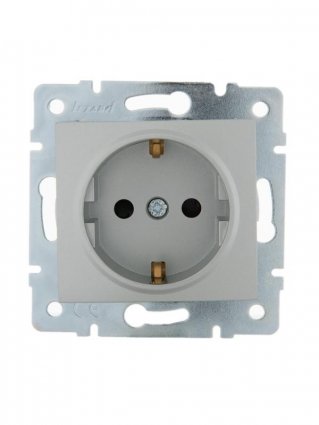 Фотография товара 'Lezard KARINA Розетка с защитой от детей ПБТ, 707-4388-124B'
