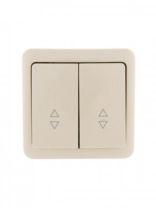 Фотография товара 'Lezard VIOLA Выключатель проходной двойной, 751-0300-106'