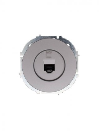 Фотография товара 'Lezard 743-7488-140 OSEN Розетка компьютерная серый матовый'