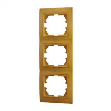 Фотография товара 'Lezard MIRA Рамка 3-ая вертикальная, 701-0701-153'