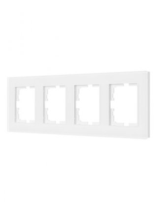 Фотография товара 'Lezard 742-5380-149 VESNA Рамка 4-ая горизонтальная б/вст'