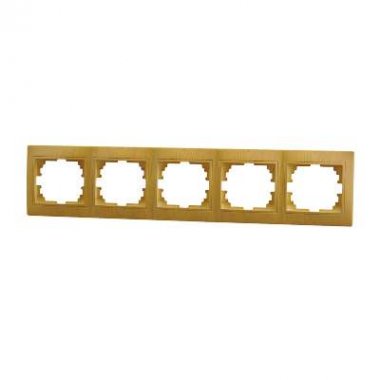 Фотография товара 'Lezard MIRA Рамка 5-ая горизонтальная, 701-0701-150'