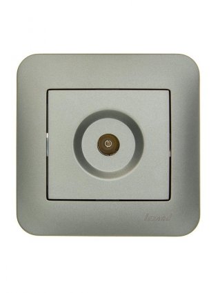 Фотография товара 'Lezard 7081-3535-130 ASTI Розетка ТВ оконечная'