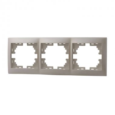 Фотография товара 'Lezard MIRA Рамка 3-ая горизонтальная, 701-3000-148'