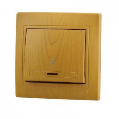 Фотография товара 'Lezard MIRA Выключатель проходной с подсветкой, 701-0701-114'