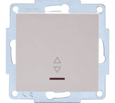Фотография товара 'Lezard VESNA Выключатель двойной с подсветкой, 742-0388-112'