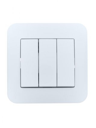 Фотография товара 'Lezard 7081-0202-109 ASTI Выключатель тройной'