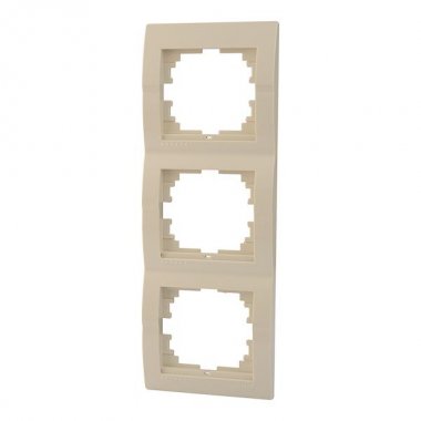 Фотография товара 'Lezard DERIY Рамка 3-ая вертикальная, 702-0300-153'