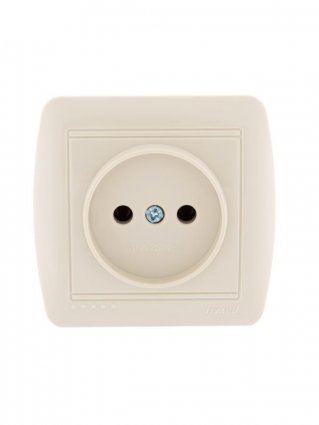 Фотография товара 'Lezard DEMET Розетка без заземления, 711-0300-121'