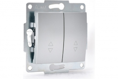 Фотография товара 'Lezard 7081-4343-106 ASTI Выключатель проходной двойной'