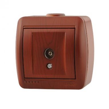 Фотография товара 'Lezard NATA Розетка ТВ проходная, 710-0600-129'