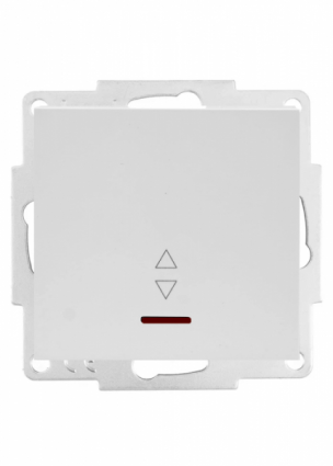 Фотография товара 'Lezard 742-4388-114 VESNA Выключатель проходной с подсветкой'