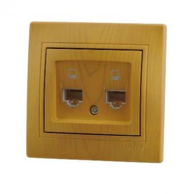 Фотография товара 'Lezard MIRA Розетка компьютерная, 701-0701-141'