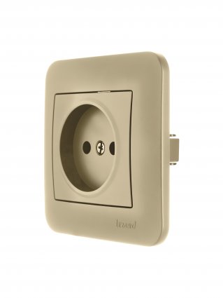 Фотография товара 'Lezard 7081-3636-121B ASTI Розетка б/з ПБТ'
