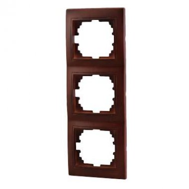 Фотография товара 'Lezard MIRA Рамка 3-ая вертикальная, 701-0601-153'