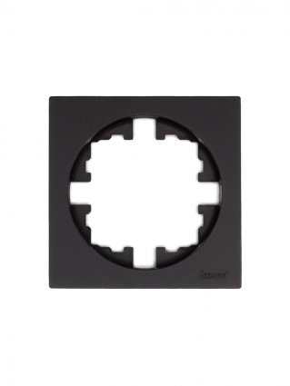 Фотография товара 'Lezard 743-4200-146 OSEN Рамка 1-ая б/вст чёрный бархат'