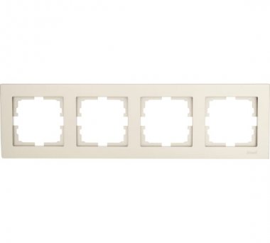 Фотография товара 'Lezard VESNA Рамка 4-ая горизонтальная, 742-3700-149'