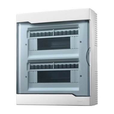 Фотография товара 'Lezard 730-2000-036 NEW Бокс с прозрачной крышкой ЩРН-П-36 для наружной уст.36-х модульных устройств'