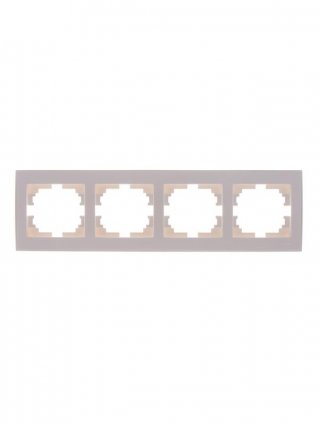 Фотография товара 'Lezard RAIN Рамка 4-ая горизонтальная, 703-3030-149'