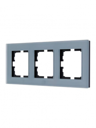Фотография товара 'Lezard 742-M7080-148 VESNA Рамка акриловая 3-ая горизонтальная б/вст'