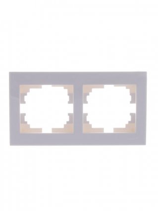 Фотография товара 'Lezard RAIN Рамка 2-ая горизонтальная, 703-0202-147'