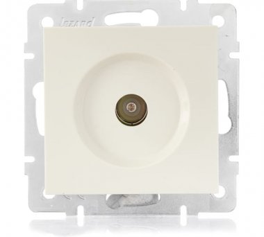 Фотография товара 'Lezard VESNA Розетка ТВ проходная, 742-0388-129'