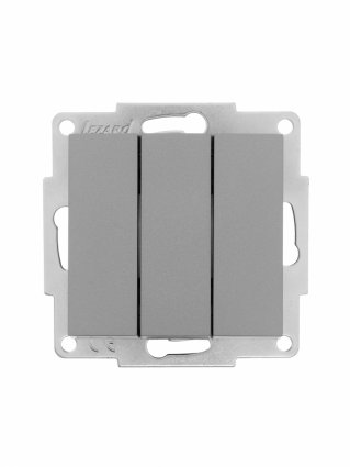 Фотография товара 'Lezard 742-3588-109 VESNA Выключатель тройной'