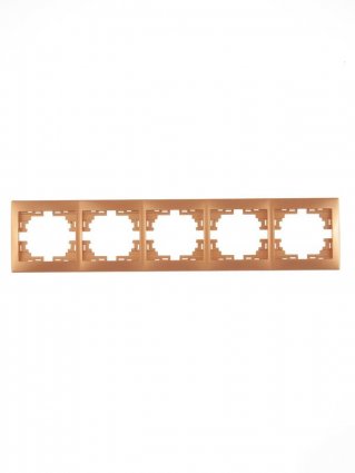 Фотография товара 'Lezard MIRA Рамка 5-ая горизонтальная, 701-1300-150'