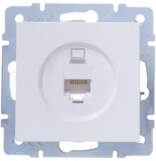 Фотография товара 'Lezard 742-4388-139 VESNA Розетка компьютерная'