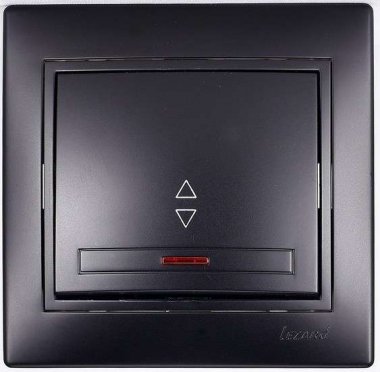 Фотография товара 'Lezard MIRA Выключатель проходной с подсветкой, 701-4242-114'