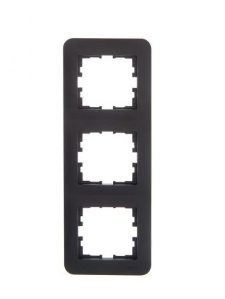 Фотография товара 'Lezard 7081-4200-153 ASTI Рамка 3-ая вертикальная б/вст'