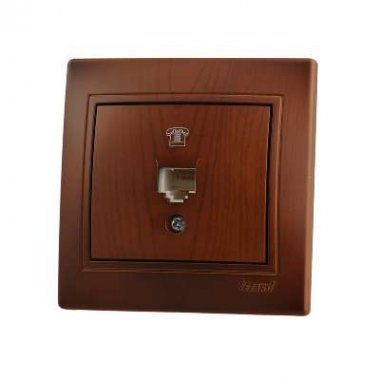 Фотография товара 'Lezard MIRA Розетка телефонная евро , 701-0801-137'