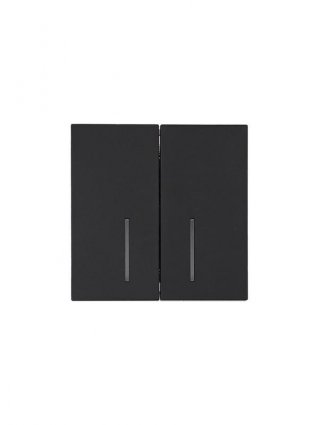 Фотография товара 'Lezard 704-4288-112QC ZIMA Выключатель 2-ой с подсветкой'