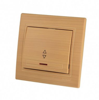 Фотография товара 'Lezard MIRA Выключатель проходной с подсветкой, 701-4747-114'