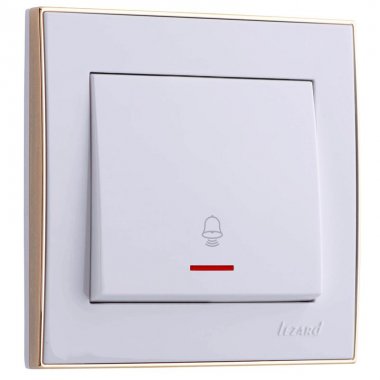 Фотография товара 'Lezard RAIN Выключатель проходной с подсветкой, 703-0226-114'