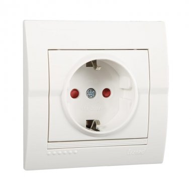 Фотография товара 'Lezard DERIY Розетка с защитой от детей, 702-0202-124B'