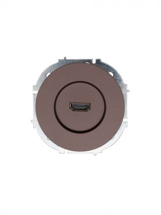 Фотография товара 'Lezard 743-7388-203 OSEN Розетка HDMI шоколад'