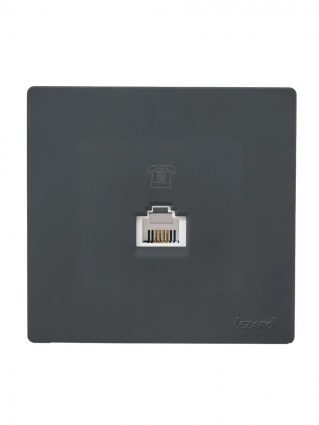 Фотография товара 'Lezard 752-3400-137 LETO Розетка телефонная евро'