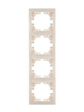 Фотография товара 'Lezard MIRA Рамка 4-ая вертикальная, 701-0300-154'