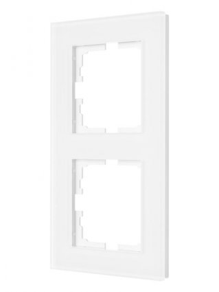 Фотография товара 'Lezard 742-5380-152 VESNA Рамка 2-ая вертикальная б/вст'