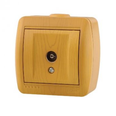 Фотография товара 'Lezard NATA Розетка ТВ оконечная, 710-0700-130'