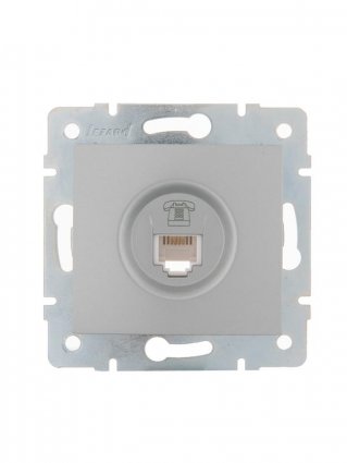 Фотография товара 'Lezard KARINA Розетка телефонная евро, 707-4388-137'