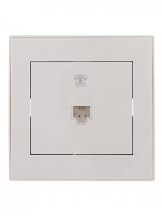 Фотография товара 'Lezard RAIN Розетка телефонная евро, 703-0202-137'