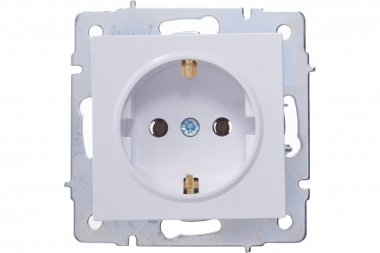 Фотография товара 'Lezard 742-0288-122 VESNA Розетка с/з керамика'